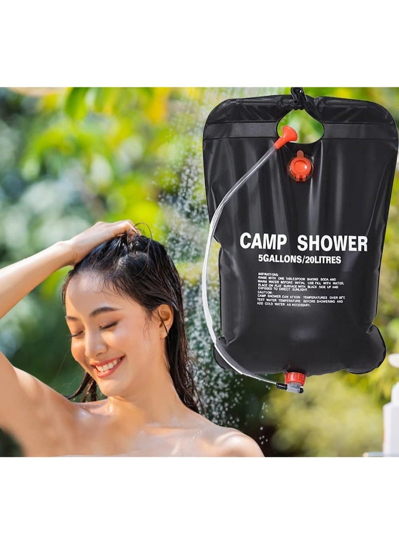 Manful Portable Outdoor Shower Bag 20L - Image 3
